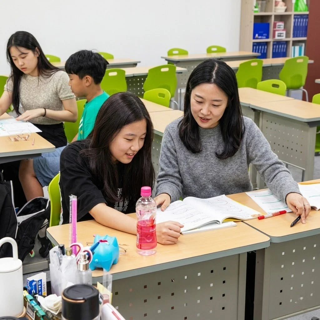 쌍용 초5 영어학원 내부 사진